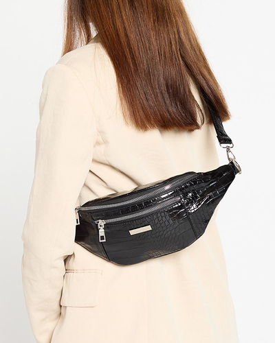 Čierna dámska ľadvinka - Doplnky