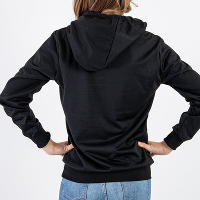 Dámska čierna mikina - mikina