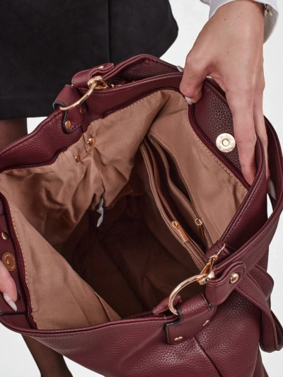 Ženska shopper torbica iz eko usnja Velinda Score
