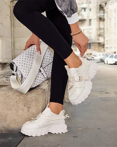 Royalfashion Dámske zateplené tenisky Losgos