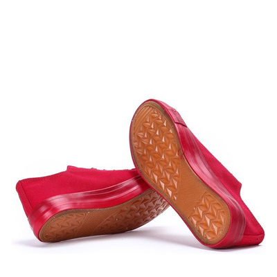 Czerwone trampki Annabelle - Obuwie