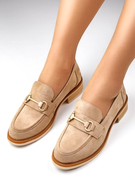 Royalfashion dámske ekologické semišové mokasíny Etolie