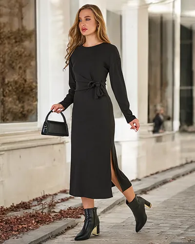 Royalfashion Dámske midi šaty