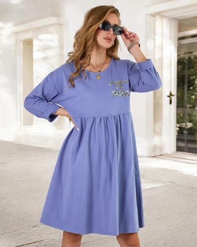 Royalfashion Dámske látkové šaty