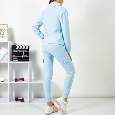 Dámska modrá športová súprava - Oblečenie