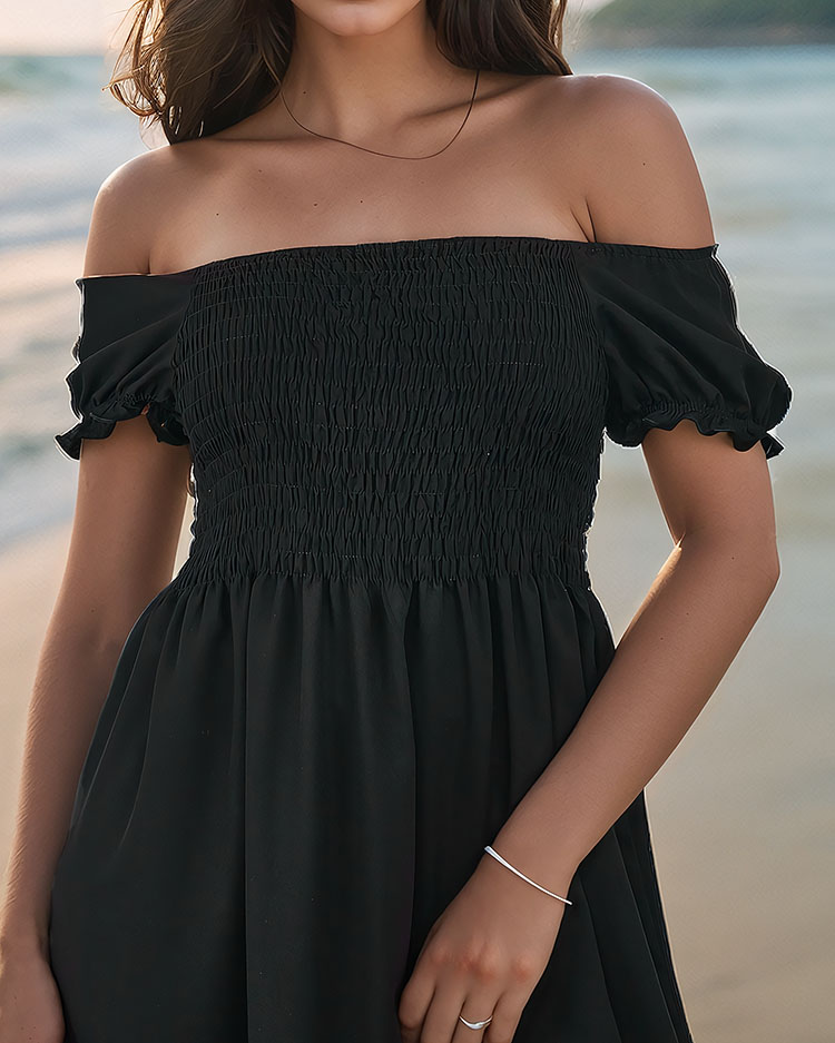 Royalfashion Dámske midi šaty a'la hiszpanka