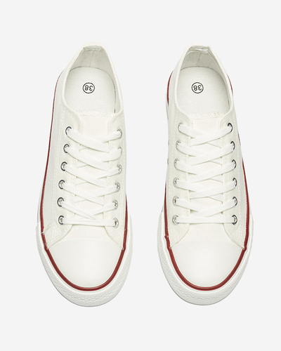 Dámske bielo-zelené tenisky Noenoes - Obuv