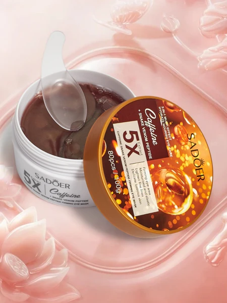 Železne obloge za pod oči s kofeinom - zmanjšujejo znake utrujenosti