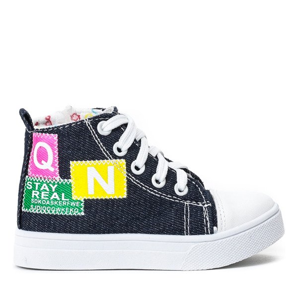 Dětské námořnické modré tenisky Diseey - Obuv