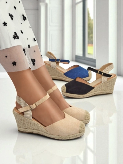 Royalfashion Dámske sandále na platforme Solara Espadrilles