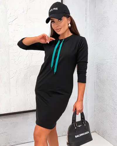 Royalfashion Dámske bavlnené mini šaty