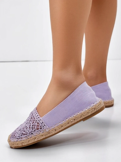 Royalfashion Dámske perforované espadrily Verela