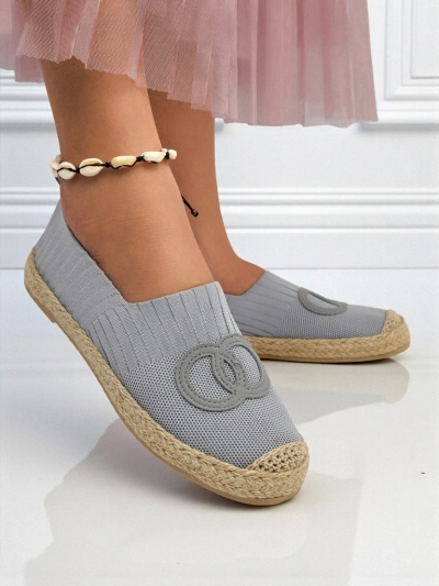 Ženske espadrile Callista Verde – semiš, raven podplat, zelene