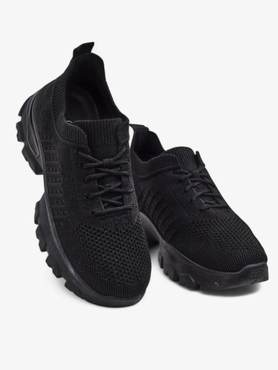 Ženske superge črne Alethea Comfort – udobni čevlji za poletje, jesen, pomlad