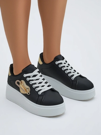 Royalfashion Dámske platformové tenisky Lovig