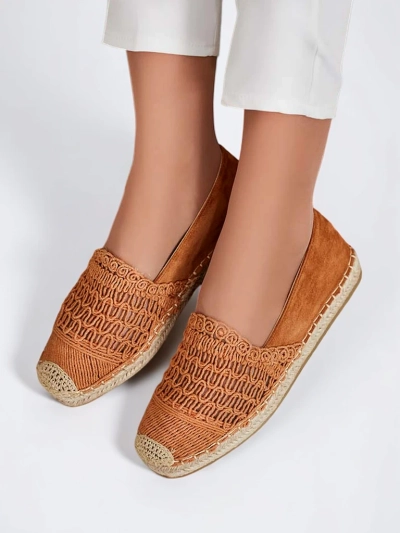 Royalfashion Ažurové dámske espadrilky Cetillad