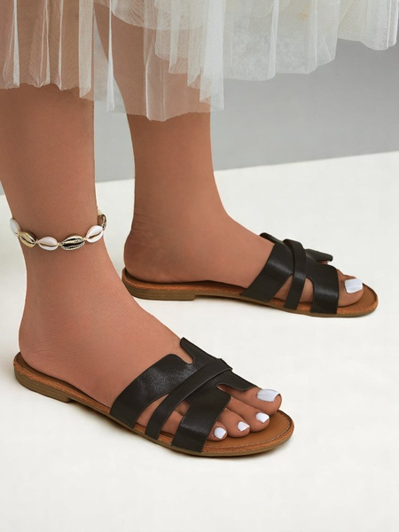 Royalfashion Dámske šľapky s plochou podrážkou Livia Soft