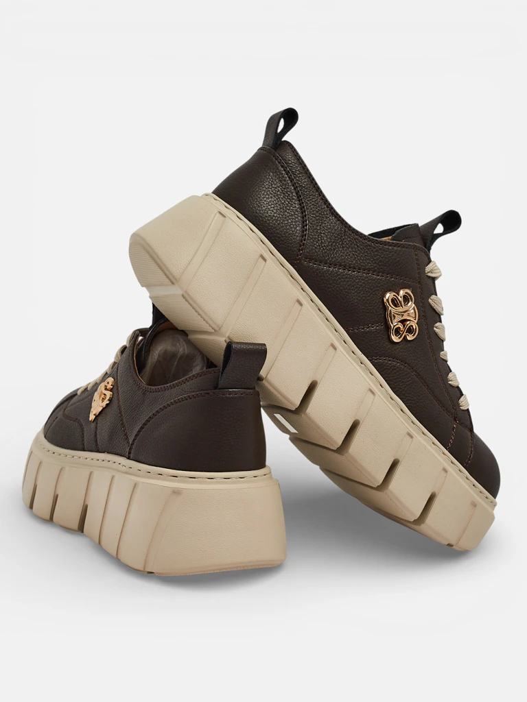 Športne ženske superge iz naravnega usnja Taures