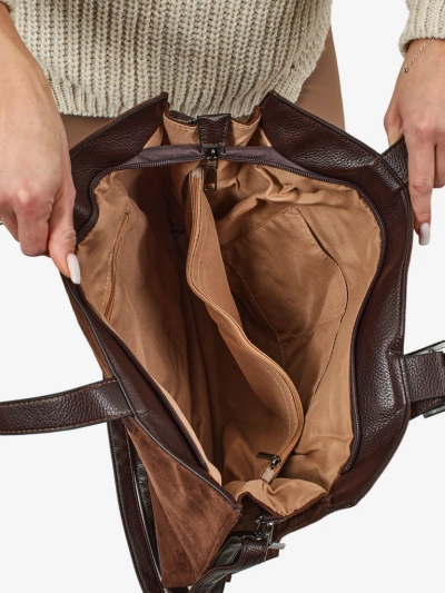 Ženska torbica shopper eko semiš Daverna