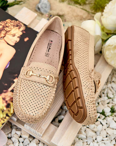 Royalfashion Dámske ažurové mokasíny Mill