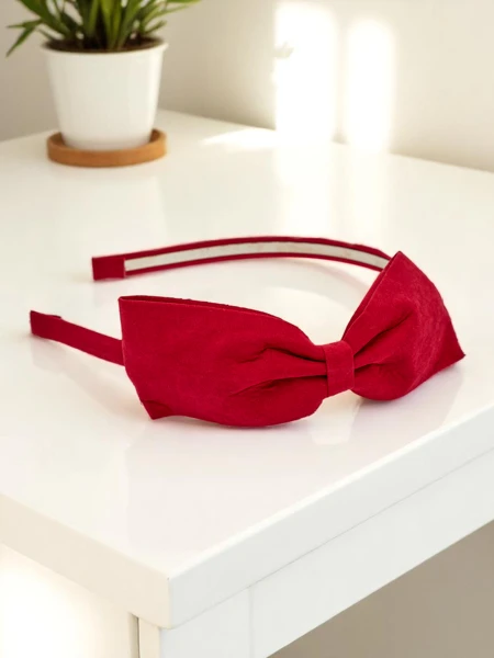 Royalfashion Čelenka s mašľou Lila