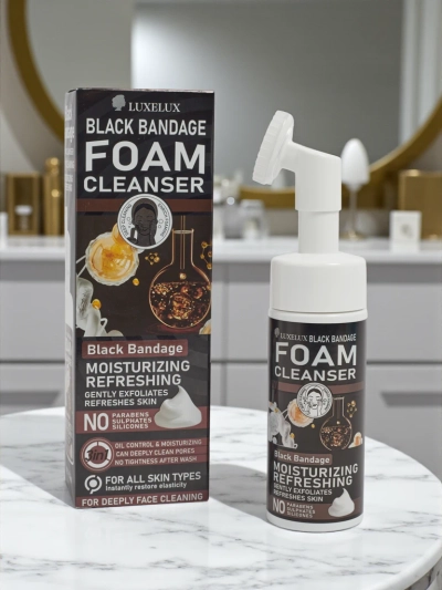 Aurelia Black Bandage Pena za Umivanje Obraza 150 ml - Vlažilna