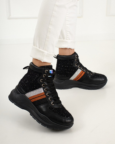 Čierne dámske športové tenisky Hasmali - Footwear