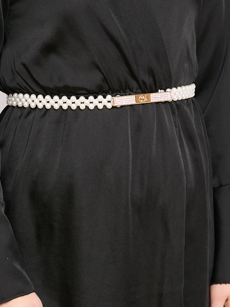 Pas Damski Giulietta Perla Elegančni Plastični Zaponka 65-85 cm