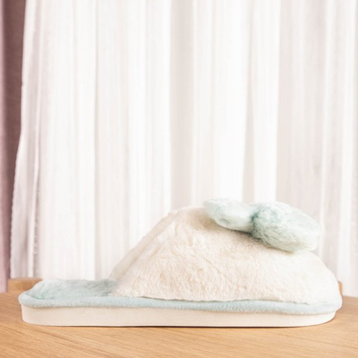 Mint Sweet Teddy bear pantofle - Footwear 1