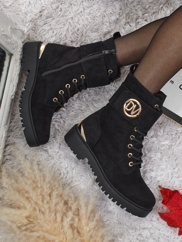 Ženski delavski škornji z okraski Lorice