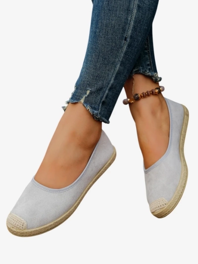 Royalfashion Dámske espadrilky z eco-suedu Aroles