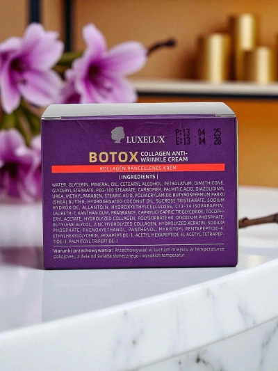 Luxelux Athena Collagenum – protivráskový krém s kolagénom a peptidmi