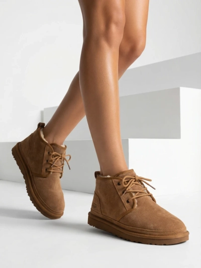 Moški gležnjarji Luna rjavi usnjeni casual za zimo