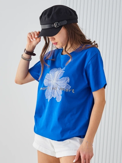 Royalfashion Dámske bavlnené tričko Viac a Viac