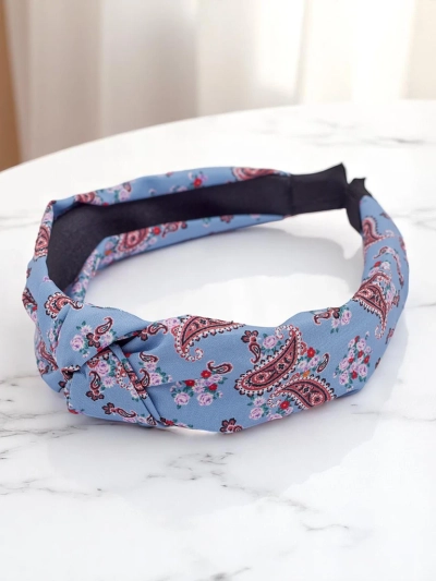 Royalfashion Pletená vzorovaná čelenka Molly Twist