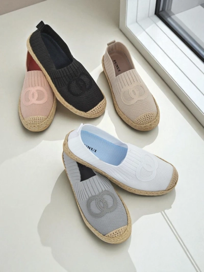 Ženski espadrile Calista Biancha – bele, ploske iz eko semiša, italijanski stil