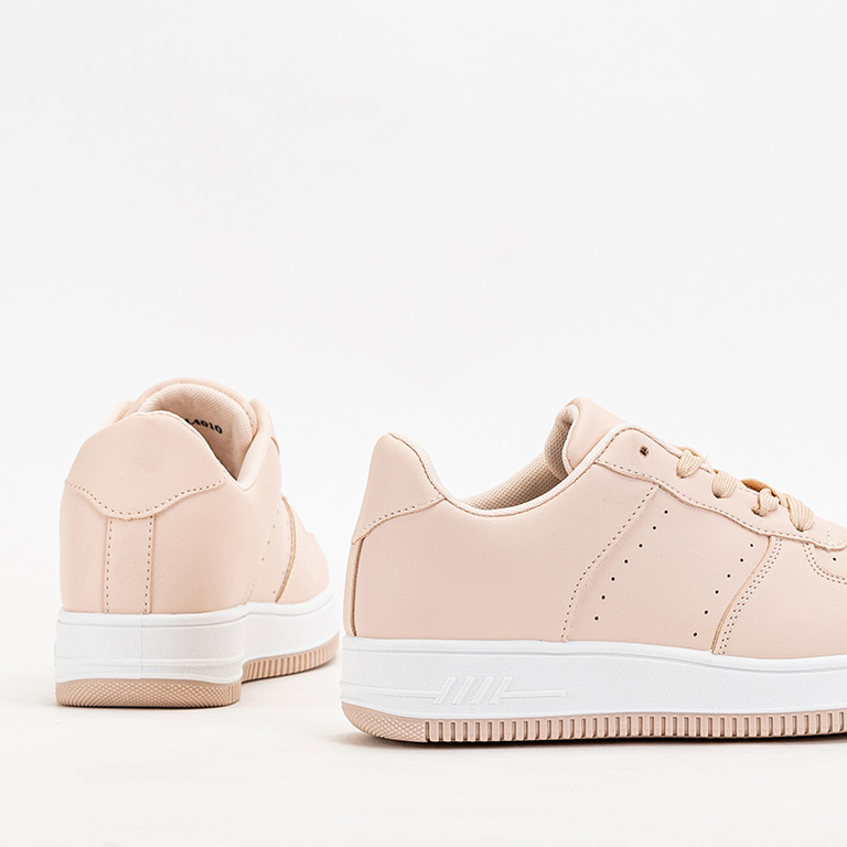 Svetloružové dámske topánky tenisky typu Jaminso - Obuv