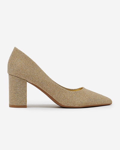 Royalfashion Dámske lodičky Eotira Glitter Stiletto Post Top