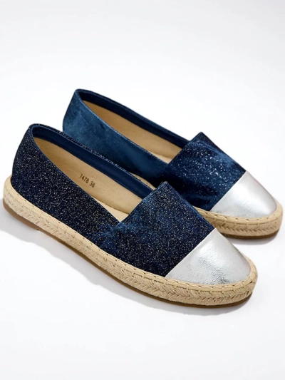 Royalfashion Dámske espadrilky a'la denim Anerta