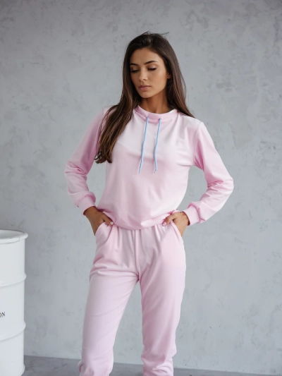 Royalfashion Dámsky teplákový set v zamatovom štýle
