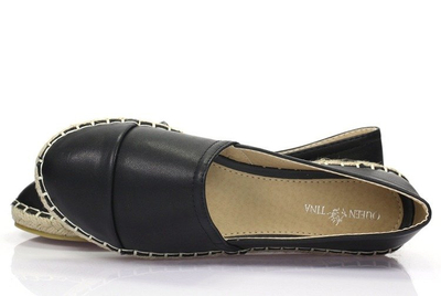 Czarne espadryle Proxymessa - Obuwie