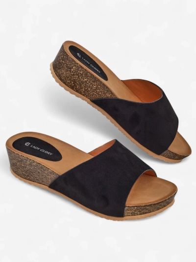 Royalfashion Dámske nízke wedges sandále Maderas
