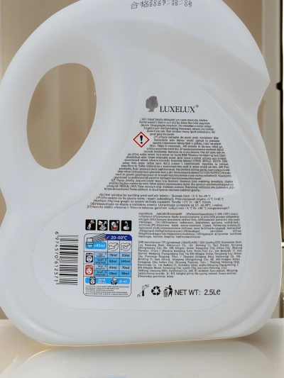 LUXELUX Parfumovaná prášková kvapalina 2,5L