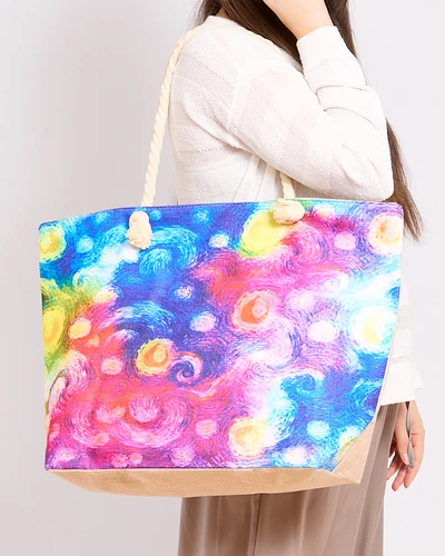 Royalfashion Veľká tkaninová taška s potlačou