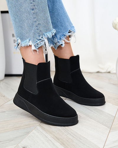 Royalfashion Béžové dámske čižmy a'la snow boots Uteris