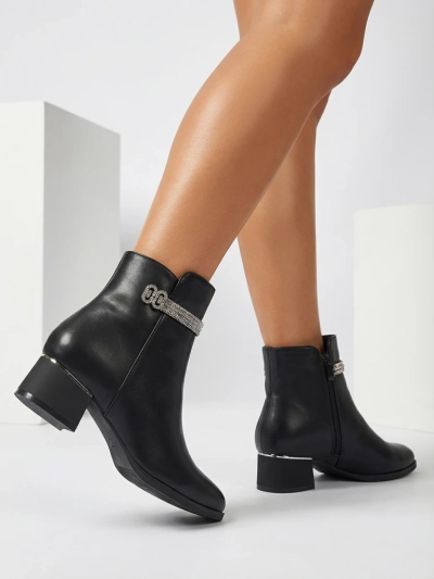 Ženski gležnarji s cirkoni Qurette