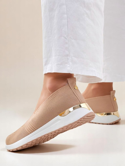 Royalfashion dámske textilné nazúvacie topánky Perfeti