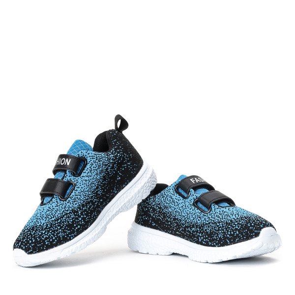 Černé a modré chlapecké boty Nikita - Footwear 1