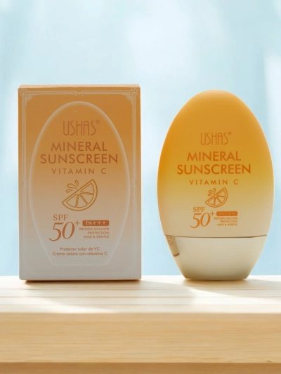 Ushah opaľovací krém s vitamínom C 50 SPF 60g