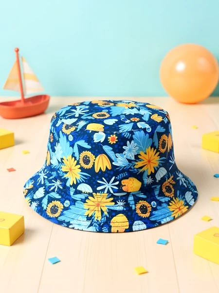 Royalfashion Detský klobúk Bucket Hat Color Splash Bucket